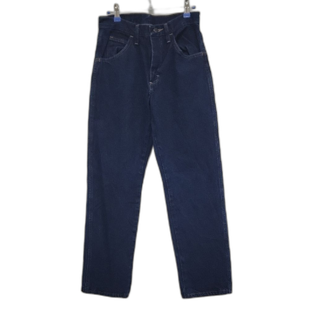 Rustler Men's Dark Blue Vintage Straight Leg Jeans Waist 29 90s Workwear